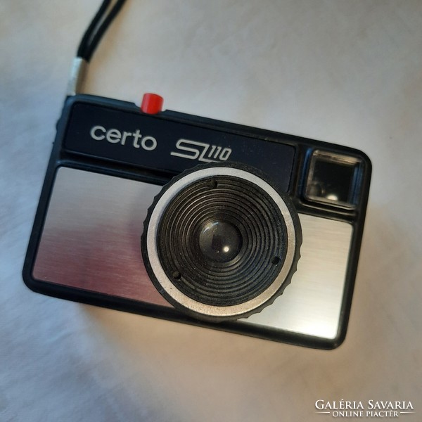 CERTO SL 110 retro NDK fényképezőgép tokkal