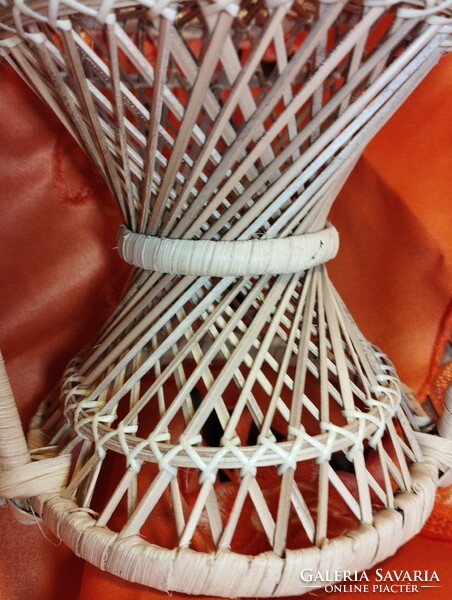 Rattan babafotel, 40 cm.