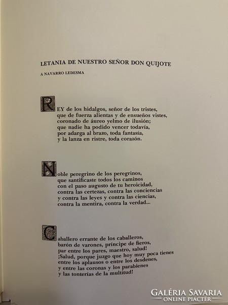 Harminc litográfia Don Quijote-ról.