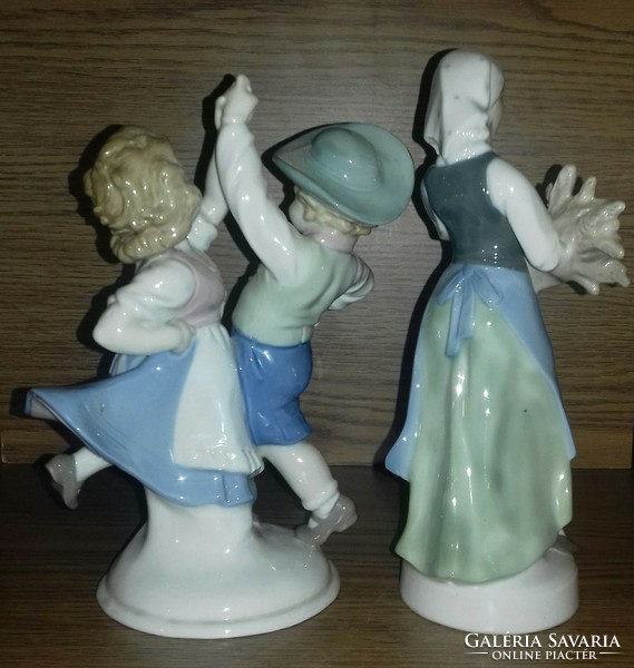 2 rare Carl Scheidig Grafenthal porcelain figurines for sale - display case condition, marked