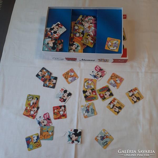 Disney mickey mouse & friends memory game trefl