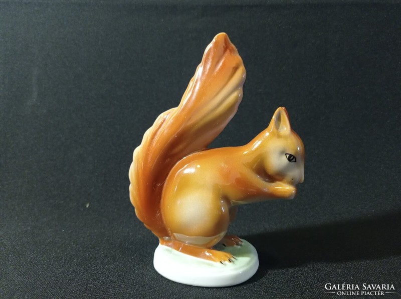 Drasche - Kispest porcelán mókus