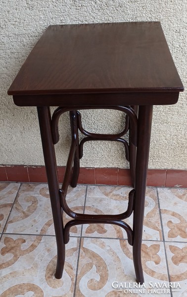 Antique thonet table, coffee table, pedestal, flower stand, folding table, laptop table