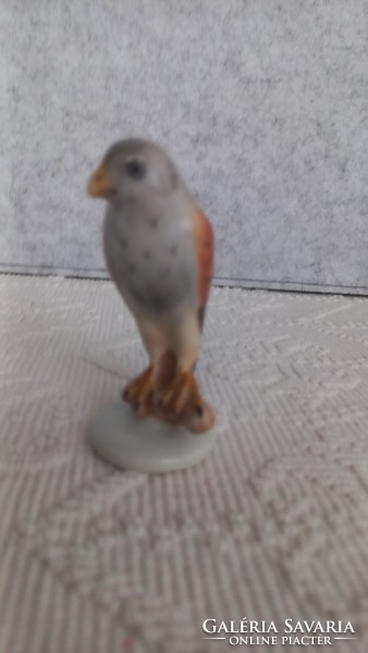 Herend small falcon bird, 8 cm, marked, flawless