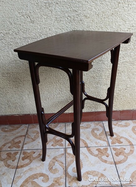 Antique thonet table, coffee table, pedestal, flower stand, folding table, laptop table