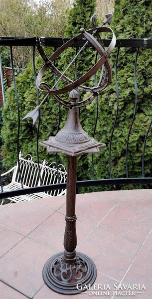 Special cast iron sundial