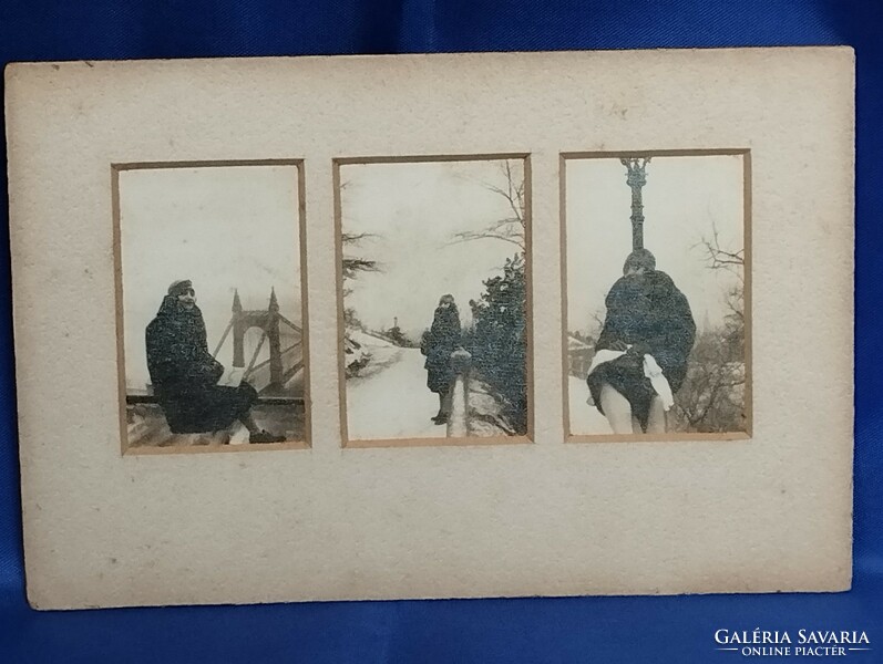 Antique picture sheet in frame