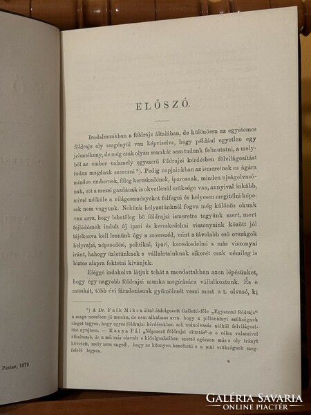 Ballagi: Egyetemes földrajz I., II., III.