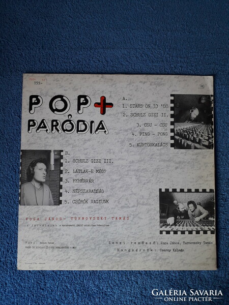 Pop Paródia  nagylemez   /1989/