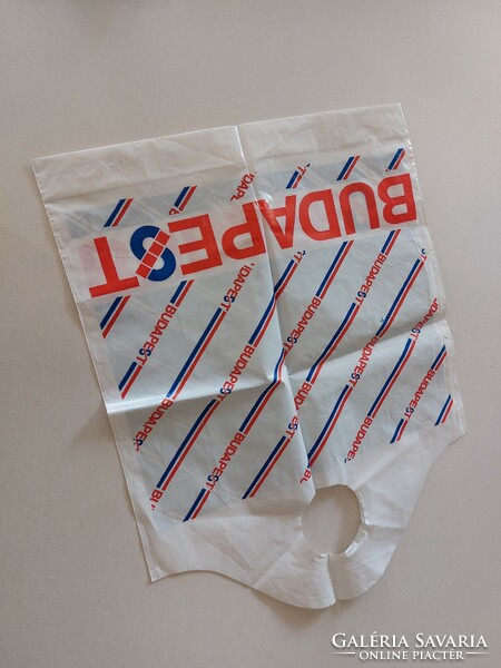 Retro scale Budapest advertising bag