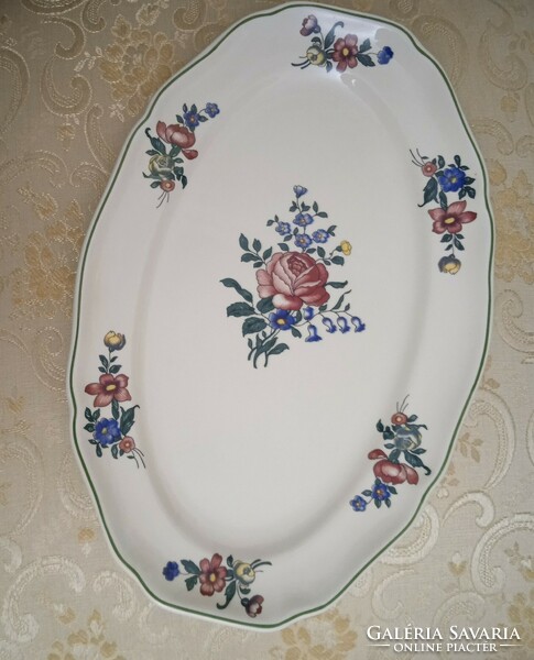 Villeroy&boch alt strassburg rose flower plate