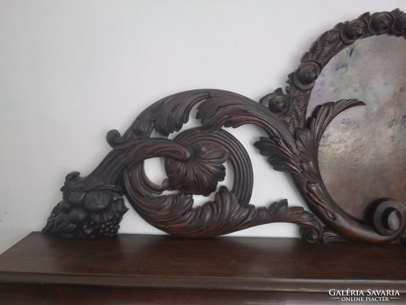 Richly carved antique sideboards