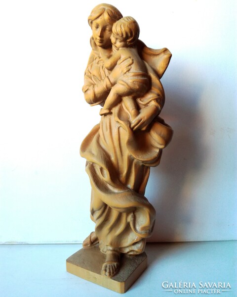 Álomszép nagyméretű Mária a gyermek Jézussal szobor