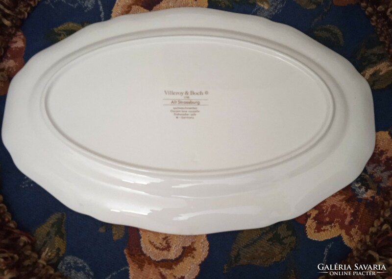 Villeroy&boch alt strassburg rose flower plate