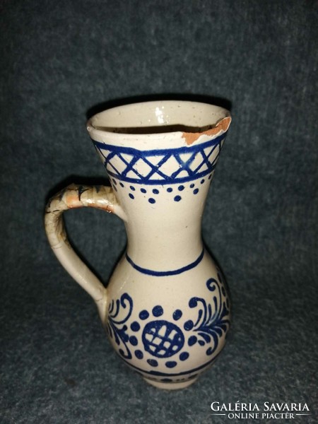 Korondi ceramic jug - 16 cm high (a4)