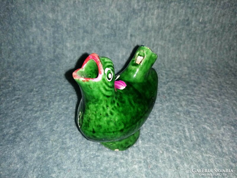 Glazed ceramic bird-shaped pear music (a4)