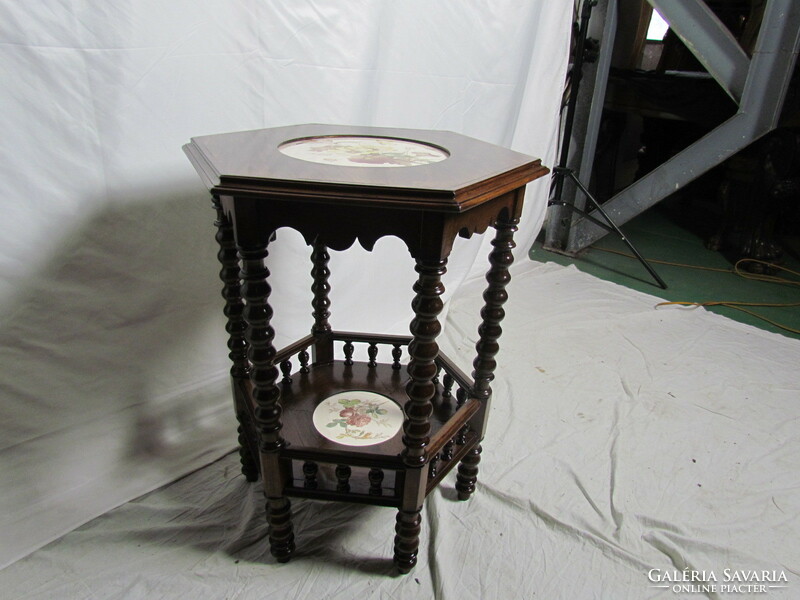 Antique Neo-Renaissance flower stand (restored)