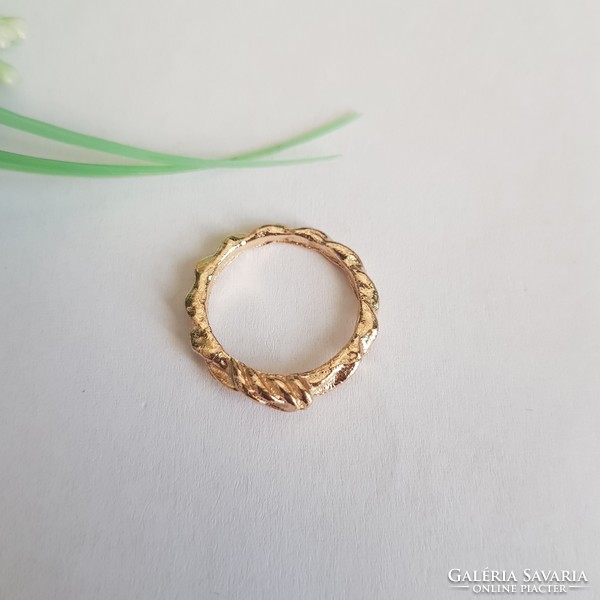 New ring with twisted pattern - usa 5.5 / eu 50 / ø16mm