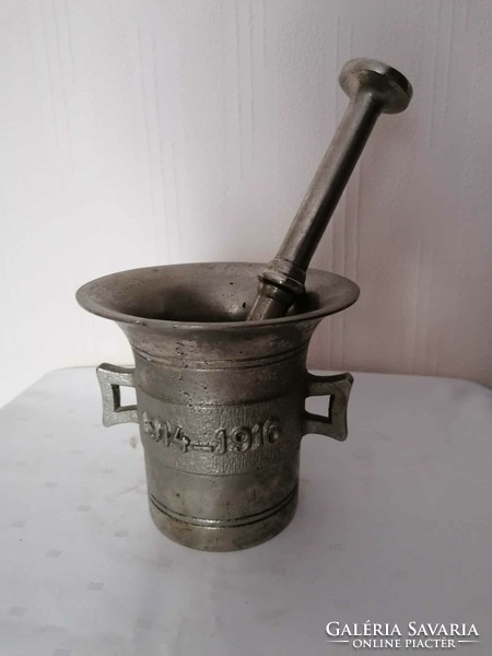 Military mortar from the First World War