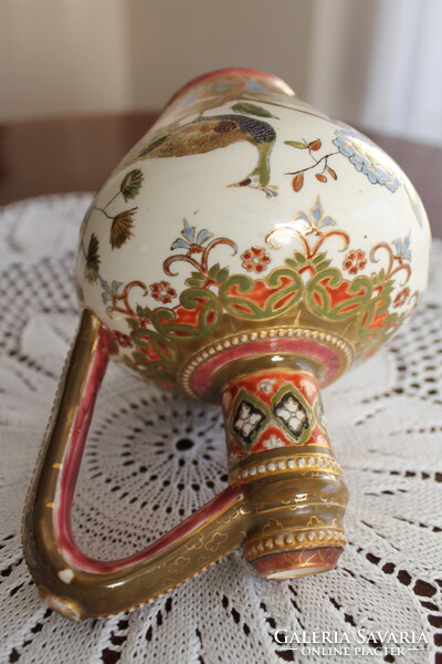 Ignác Fischer Budapest - special bird vase