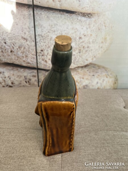 Világhy Árpád ceramic drinking bottle with bag a70