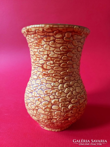 Gorka gorge cracked glazed vase