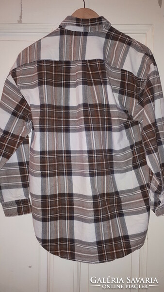 The classical fit plaid men's shirt, top (m)