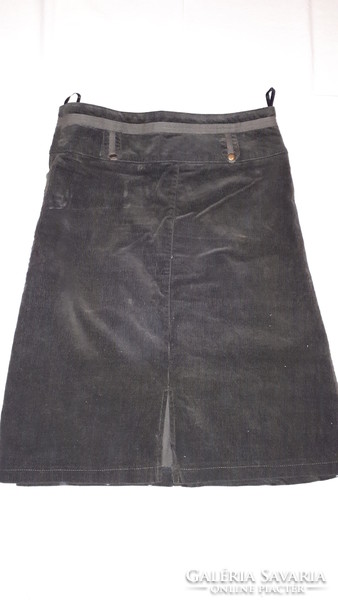 L'aura jeans barna sztrecs szoknya ( 40-es )