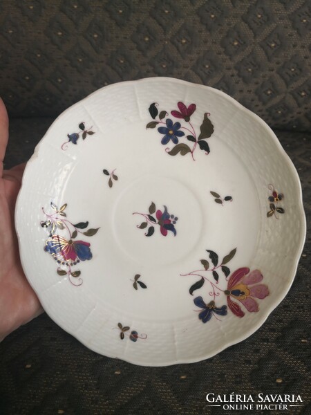 Rare, antique Herend saucer and bowl. 19th century