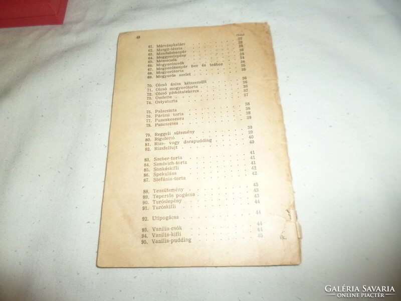 Old dr oetker small recipe booklet confectioner's booklet