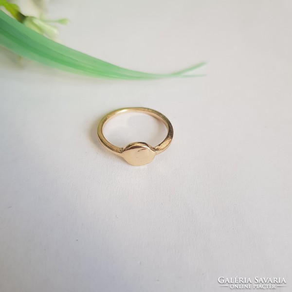 New, round decorative ring - usa 5.5 / eu 50 / ø16mm