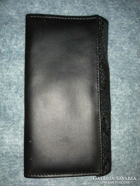 Black wallet 10.5*19 cm (a4)