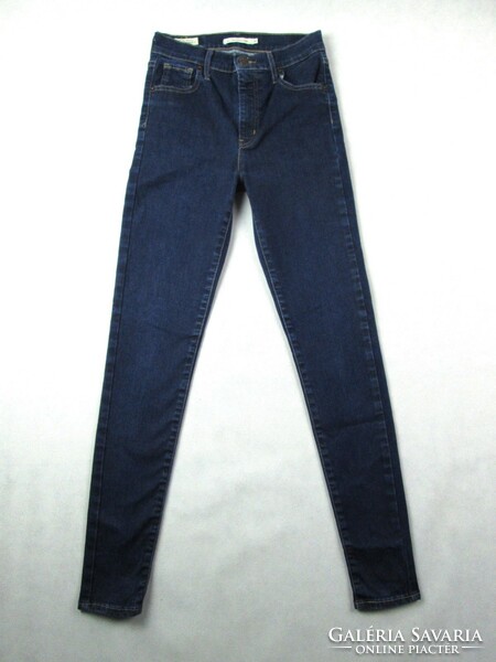 EREDETI LEVIS MILE HIGH SUPER SKINNY (W26 / L30) NŐI SZTRECCSES FARMERNADRÁG