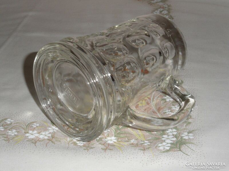 Aldersbacher üveg sörös korsó ( 0.4 Literes )