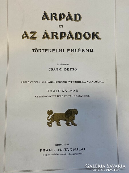 Árpád and the Árpáds from 1908