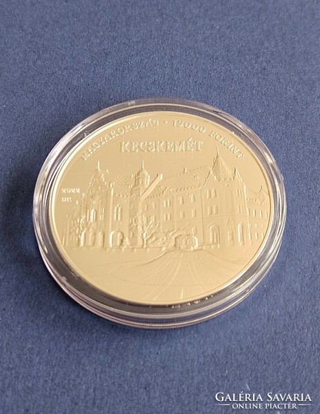 2022. Annual Bács-Kiskun County goat silver and non-ferrous metal commemorative coin unc