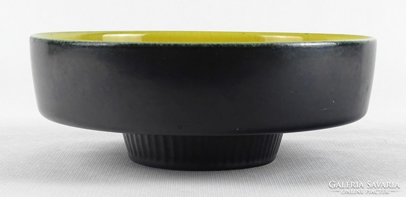 1M323 retro ceramic ikebana bowl