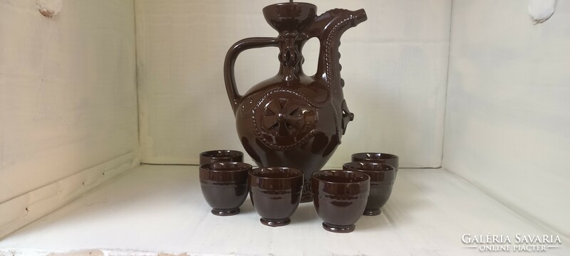 Brandy set ceramics
