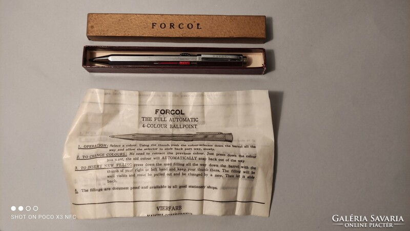 Vintage pen in fork box, recommended for an incomplete collection