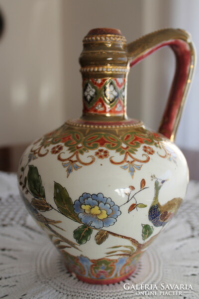 Ignác Fischer Budapest - special bird vase
