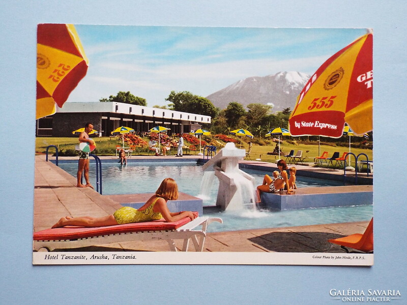 Postcard (12) - tanzania - arusha - hotel tanzanite 1980s