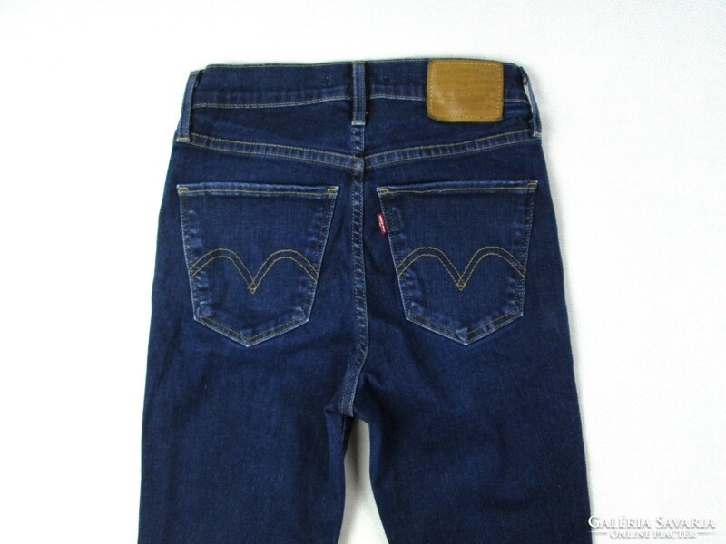 EREDETI LEVIS MILE HIGH SUPER SKINNY (W26 / L30) NŐI SZTRECCSES FARMERNADRÁG