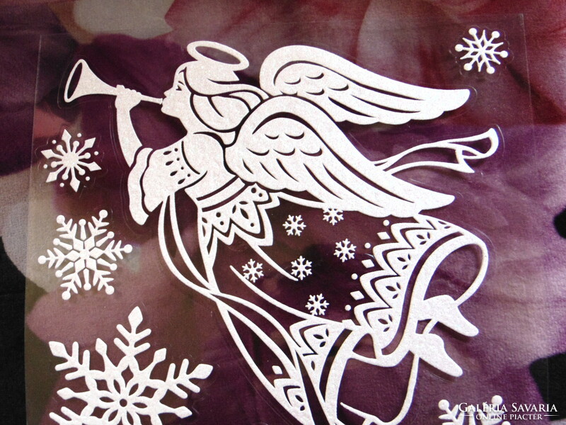 Glitter decor sticker - Christmas atmosphere