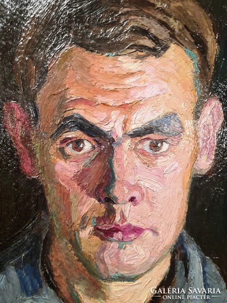 Walter rudolf widmann -self portrait-