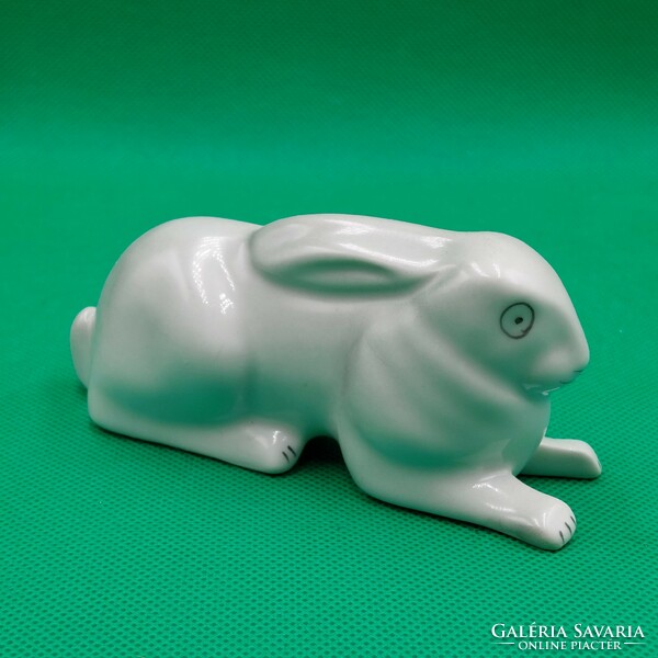 Retro porcelain rabbit figure