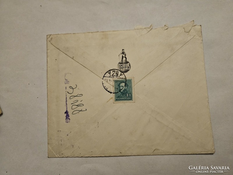 1936-os Fejléces levél Budapest