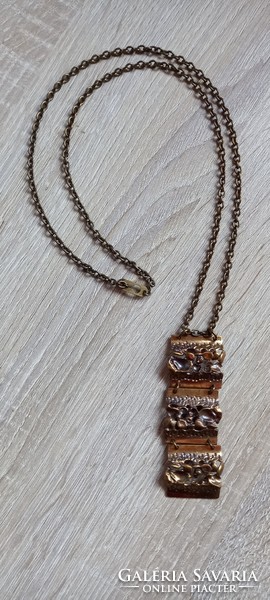 Finnish craftsman copper necklace