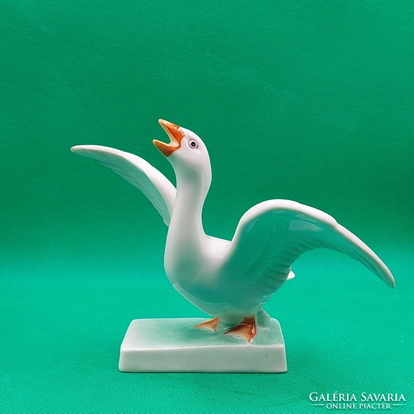 Herend goose, goose figure
