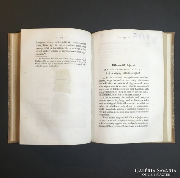 Szokoly Viktor: Arcisme és phrenologia, 1864, első kiadás