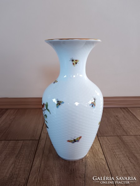 Old Herend Rothschild patterned large vase